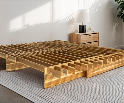 Oro Platform Bed Frame - Queen to King