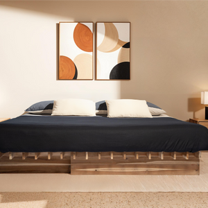 Oro Platform Bed Frame - Queen to King